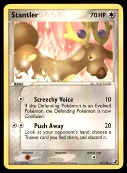 2005 EX - Unseen Forces Stantler Basic/Rare #32 - Image 1