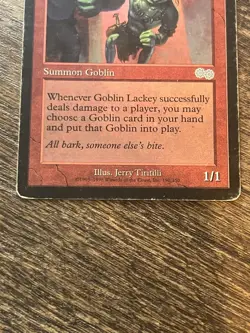 MTG Goblin Lackey 190/350 Urza's Saga Regular Uncommon HP Free Shipping - Image 3