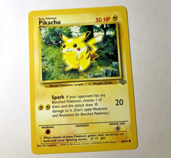 Pokemon TCG Pikachu Jungle 60/64 Regular Unlimited Common LP - Image 1