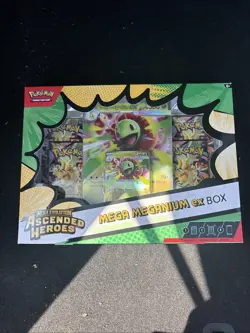 Pokemon -NEW- Ascended Heros Mega Meganium Ex Box Factory Sealed - Image 1