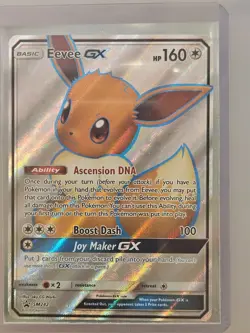 Pokemon TCG Eevee GX SM242 Sun & Moon Promo Holo NM - Image 1