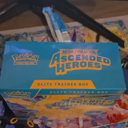 Pokemon TCG Mega Evolution Ascended Heroes Elite Trainer Box English 6+ 2026 - Image 5