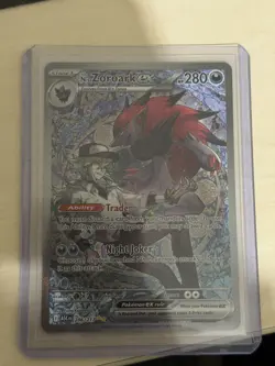 Pokemon N’S Zoroark Ex 286/217 Ascended Heroes - Image 1