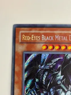 Yugioh Red-Eyes Black Metal Dragon PP01-EN015 Secret Rare Premium Pack 1 - Image 3