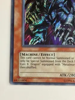 Yugioh Red-Eyes Black Metal Dragon PP01-EN015 Secret Rare Premium Pack 1 - Image 4
