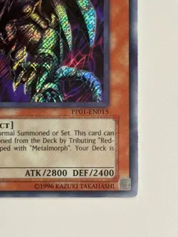 Yugioh Red-Eyes Black Metal Dragon PP01-EN015 Secret Rare Premium Pack 1 - Image 5