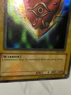 Yu-Gi-Oh! | Millennium Shield | MP1-001 |McDonald’s Promo |HP + Light HOLO BLEED - Image 3