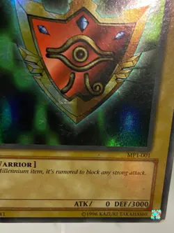 Yu-Gi-Oh! | Millennium Shield | MP1-001 |McDonald’s Promo |HP + Light HOLO BLEED - Image 4