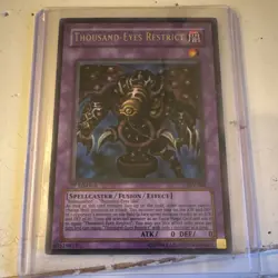 Konami Yu-Gi-Oh! Thousand-Eyes Restrict PSV-084 1st Ed Ultra Rare Holo ENG - Image 2