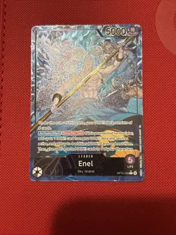 One Piece - ENEL Leader OP15-058 Alt Art Adventure on Kami's Island ENG Special - Image 1
