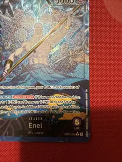 One Piece - ENEL Leader OP15-058 Alt Art Adventure on Kami's Island ENG Special - Image 3