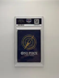 PSA 9 - 2024 One Piece Op06 Wings Of The Captain Nami #007 ST01-007 *GTA Nami* - Image 2