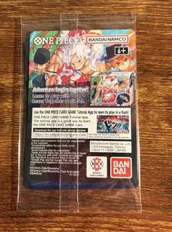 One Piece Monkey D. Luffy US Voyage College Basketball Promo Card Rutgers SEALED - Image 2
