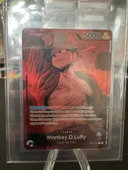 Monkey D Luffy Leader 25th Anniversary EB02 010 Alt Art - English NM - Image 1