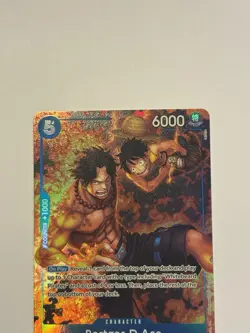 Portgas.D.Ace TR OP08-052 Royal Blood OP10 Foil Treasure Rare One Piece Alt Art - Image 2