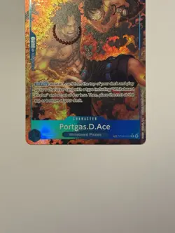 Portgas.D.Ace TR OP08-052 Royal Blood OP10 Foil Treasure Rare One Piece Alt Art - Image 3