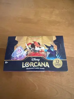 Disney Lorcana: The First Chapter Booster Box - 24 Packs (11098190) 4050368981905 - Image 1