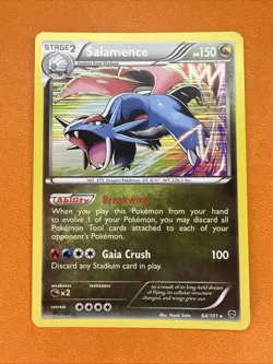 SALAMENCE 64/101 PLASMA BLAST HOLO RARE POKEMON TCG MP - Image 1