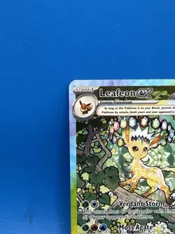 Pokemon Prismatic Evolutions Leafeon ex, SIR 144/131 FRESH PULL!! NM/M TCG 🔥 - Image 4
