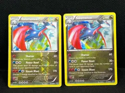 Pokemon Tcg Salamence 57/108 Roaring Skies Reverse & Holo - Image 1