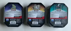 Tyranitar Slaking Darkrai Triple Whammy Tin Set of 3 Factory Sealed Pokemon - Image 4
