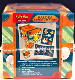 POKEMON TCG PALDEA Adventure Chest Factory Sealed Box-6 Packs, 7 Foil Promos - Image 5