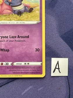 Pokemon TCG - Galarian Slowpoke Cosmos Holo - Sword And Shield Promo SWSH126 NM - Image 4