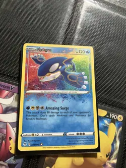 Pokemon TCG Kyogre Shining Fates 021/072 Holo Amazing Rare - Image 1