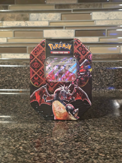 Pokemon Charizard ex Paldean Fates Tin Sealed - Image 1