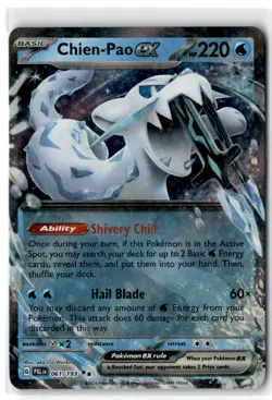 2023 Scarlet & Violet Series - Paldea Evolved Chien-Pao ex #61 Double Rare - Image 1