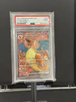 Charizard ex 183/165 Ultra Rare 2023 Pokemon Scarlet & Violet 151 PSA 9 MINT - Image 1