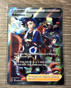 Pokemon Adaman GG57/GG70 Crown Zenith Galarian Gallery Trainer Full Art Holo NM - Image 1