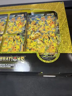 Pokemon Celebrations 25th Anniversary Pikachu V-union Premium Playmat Collection - Image 4