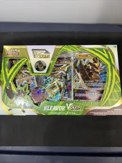 Pokemon TCG : Kleavor VSTAR Premium Collection Box FACTORY SEALED - Image 1