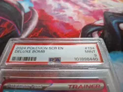 Pokemon TCG Deluxe Bomb 134/142 Stellar Crown Ace Spec Trainer Card MT 9 - Image 4