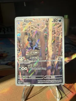 Pokemon TCG Deino Card 146/086 White Flare NM S&V - Image 1