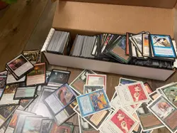 1200 Mtg Card: White Bordered Cards, Rares & More - Image 1
