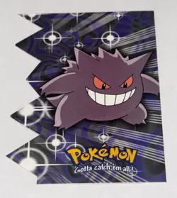 Gengar 2000 Topps Die Cut EVO Stage 3 #94 Pokemon Card Diecut - Image 1