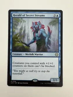Herald of Secret Streams MTG Magic the Gathering Card NM Near Mint LCC - Image 1