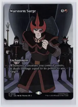 1x - Warstorm Surge - Borderless #38 - Avatar: Eternal - NM MTG - Image 1