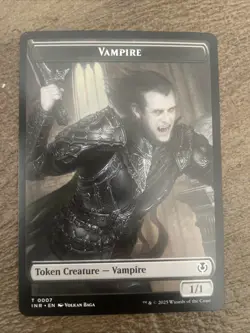 Vampire (0007) Vampire (0008) Double-Sided Token - Innistrad Remastered (INR) NM - Image 1