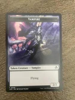 Vampire (0007) Vampire (0008) Double-Sided Token - Innistrad Remastered (INR) NM - Image 2