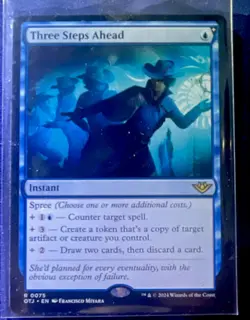 Wizards of the Coast MTG Three Steps Ahead OTJ Foil Rare #0075 English 2024 - Image 1