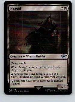 Magic the Gathering #336 Nazgul The Lord of the Rings MTG Free Shipping! - Image 1