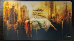 Signed Seb Mckinnon Deathsprout Playmat Ultra PRO Kickstarter - Image 2