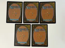 MTG Teenage Mutant Ninja Turtles TMNT Full Art Land Set. #191-195. - Image 2