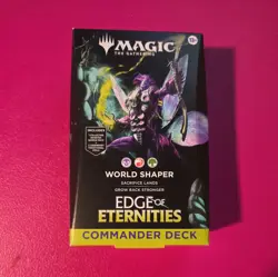 MTG Edge of Eternities WORLD SHAPER Commander Deck NEW SEALED - Image 1