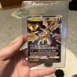 Ultra Necrozma GX SM126 Promo Sun & Moon Promos Pokemon TCG 2018 black star MP - Image 1