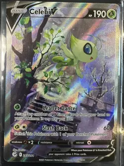 Pokemon TCG Celebi V 245/264 Fusion Strike #245 - Image 1