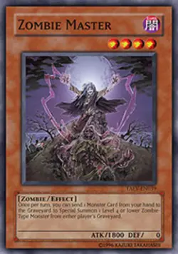 Zombie Master - TAEV-EN039 - Super Rare - Unlimited Edition x1 Moderately Played - Image 1